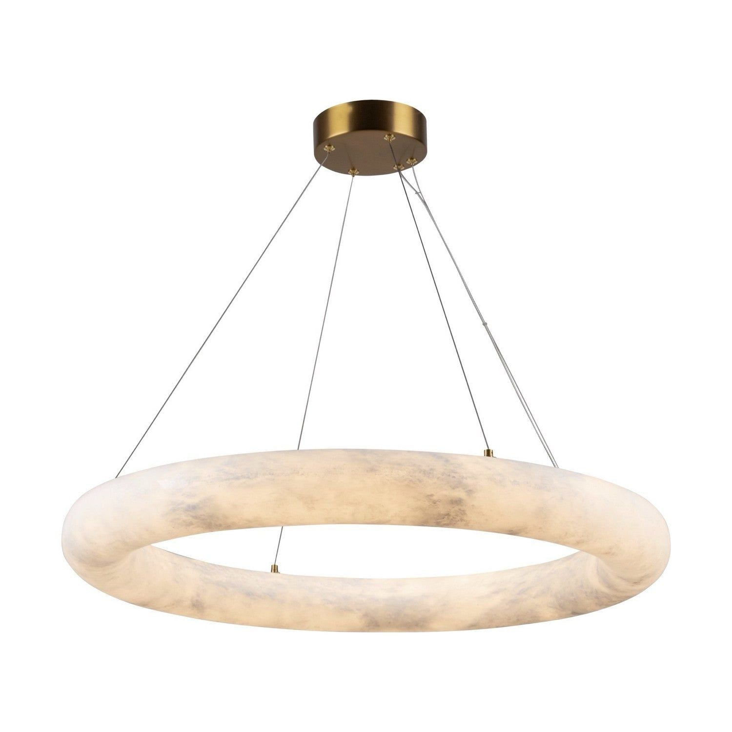 Artcraft Canada - AC7469BR - LED Chandelier - Camila - Brushed Brass