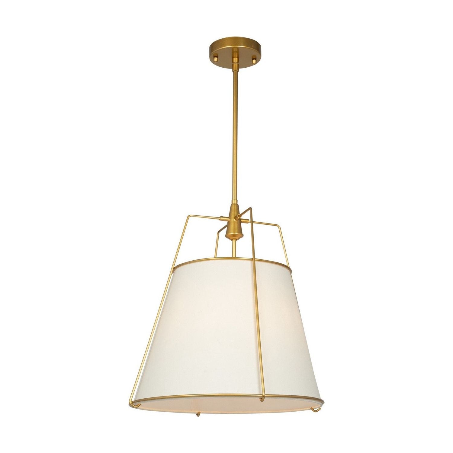 Artcraft Canada - SC13363BR - Three Light Pendant - Pullman - Brass