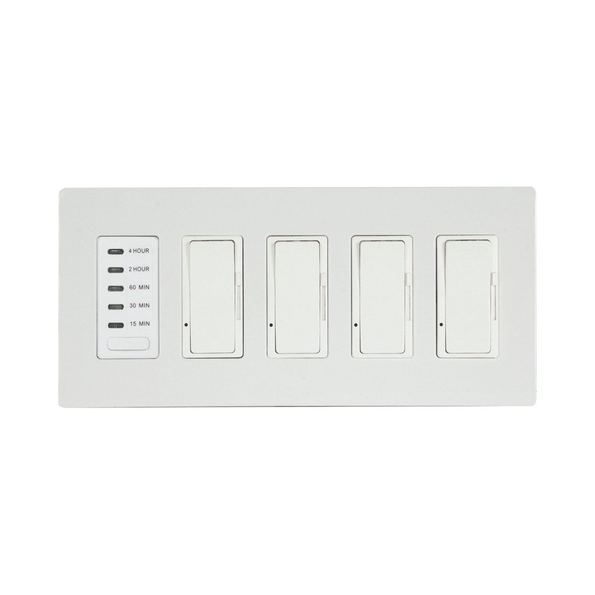 Eurofase Canada - EFSWTD4 - 4 Dimmer And 1 Timer For Use With Control Boxes - White