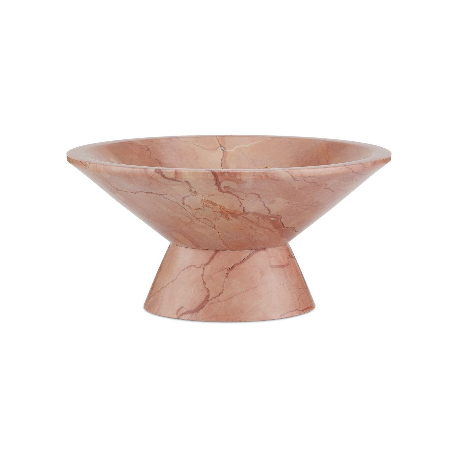 Currey and Company - 1200-0809 - Bowl - Lubo Rosa - Natural