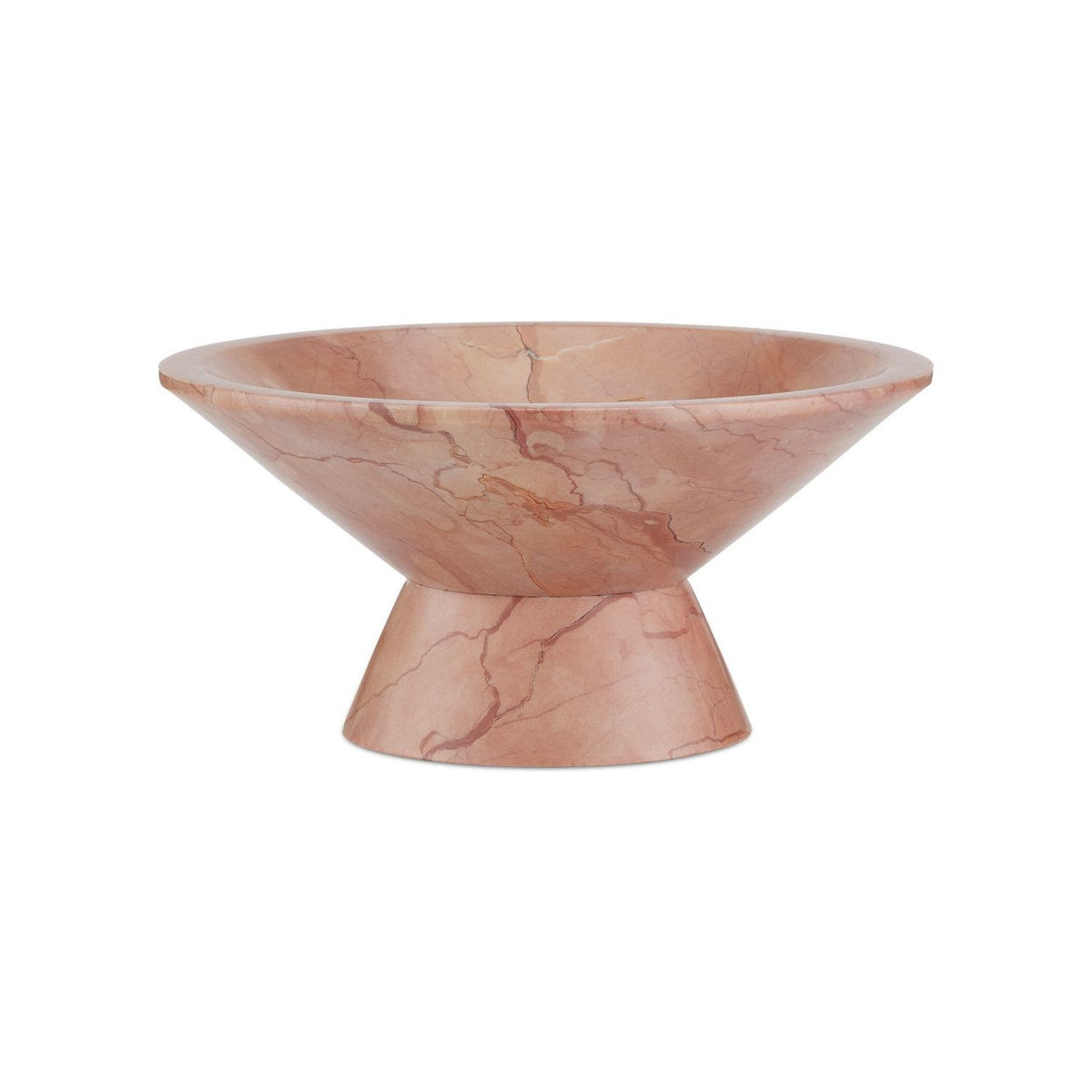 Currey and Company - 1200-0809 - Bowl - Lubo Rosa - Natural