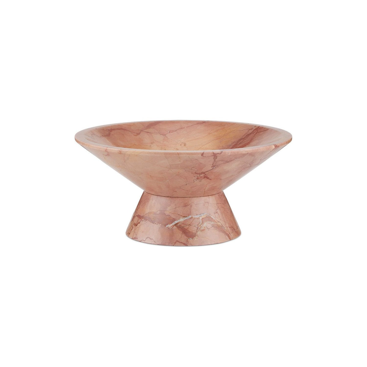 Currey and Company - 1200-0810 - Bowl - Lubo Rosa - Natural