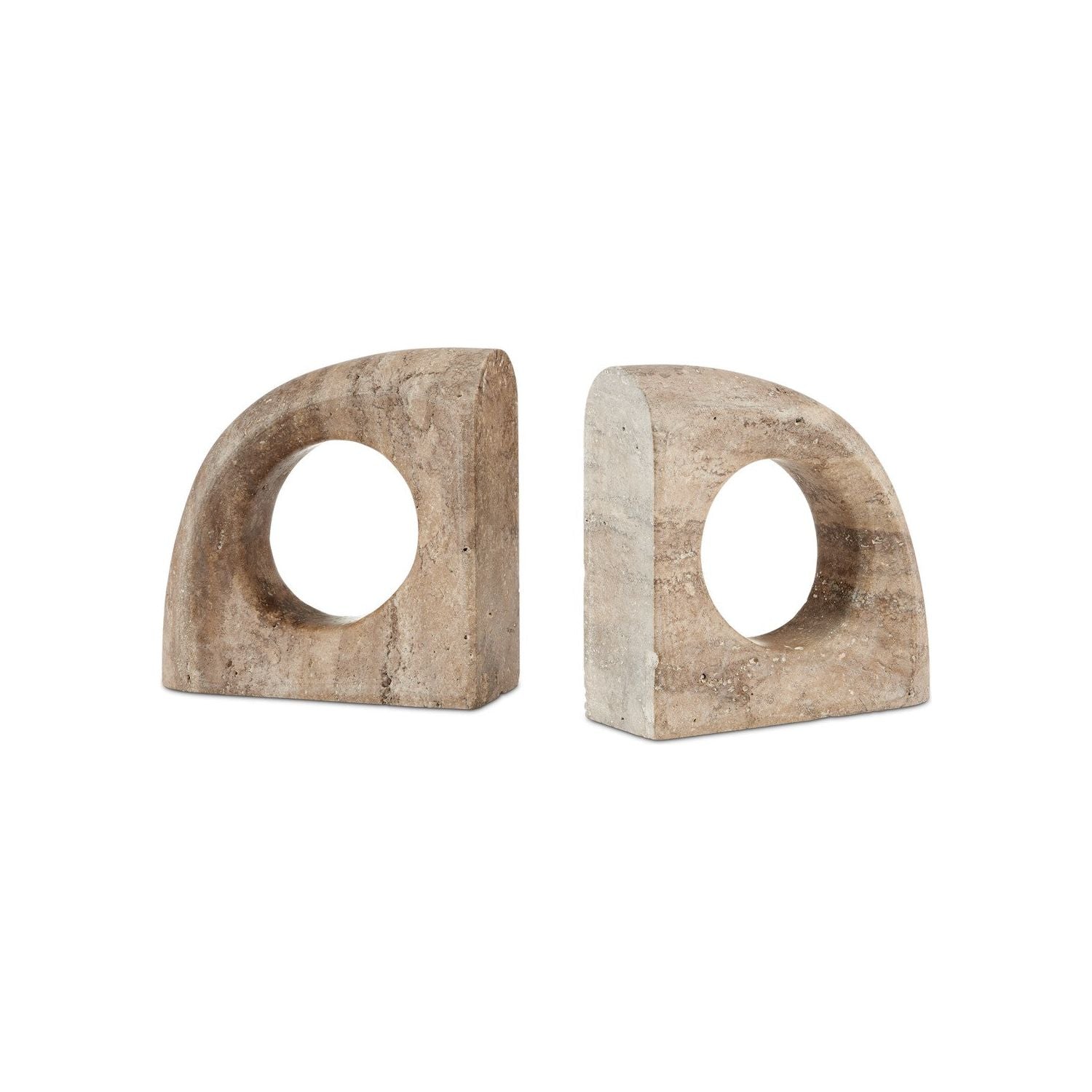 Currey and Company - 1200-0816 - Object Set of 2 - Russo - Natural