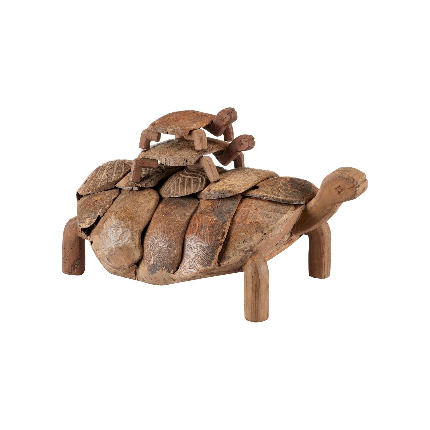 Currey and Company - 1200-0821 - Turtle Set of 3 - Natural