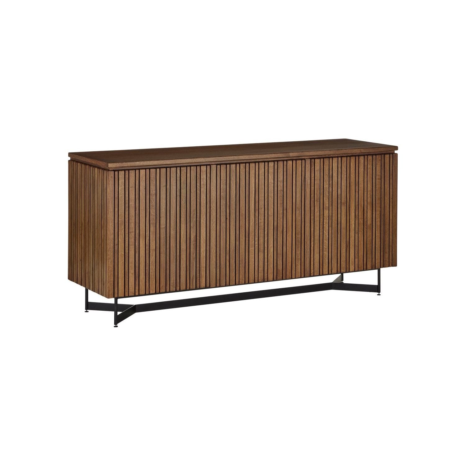 Currey and Company - 3000-0276 - Credenza - Indeo - Morel Brown/Black