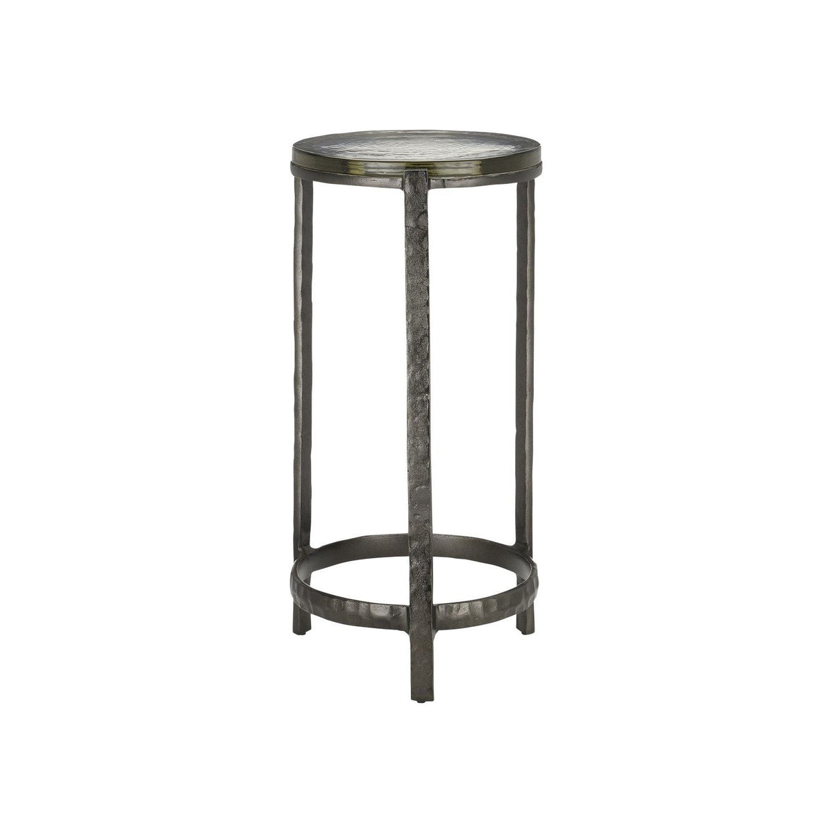 Currey and Company - 4000-0155 - Drinks Table - Acea - Graphite/Clear