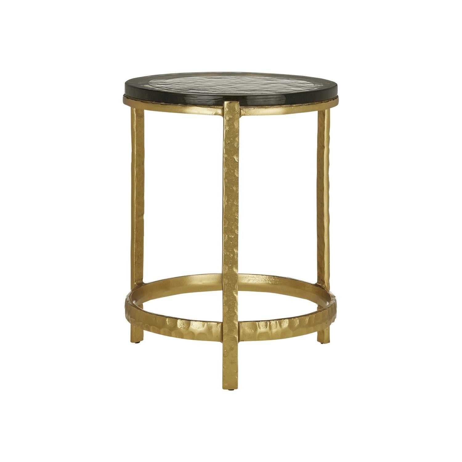 Currey and Company - 4000-0156 - Accent Table - Acea - Gold/Clear