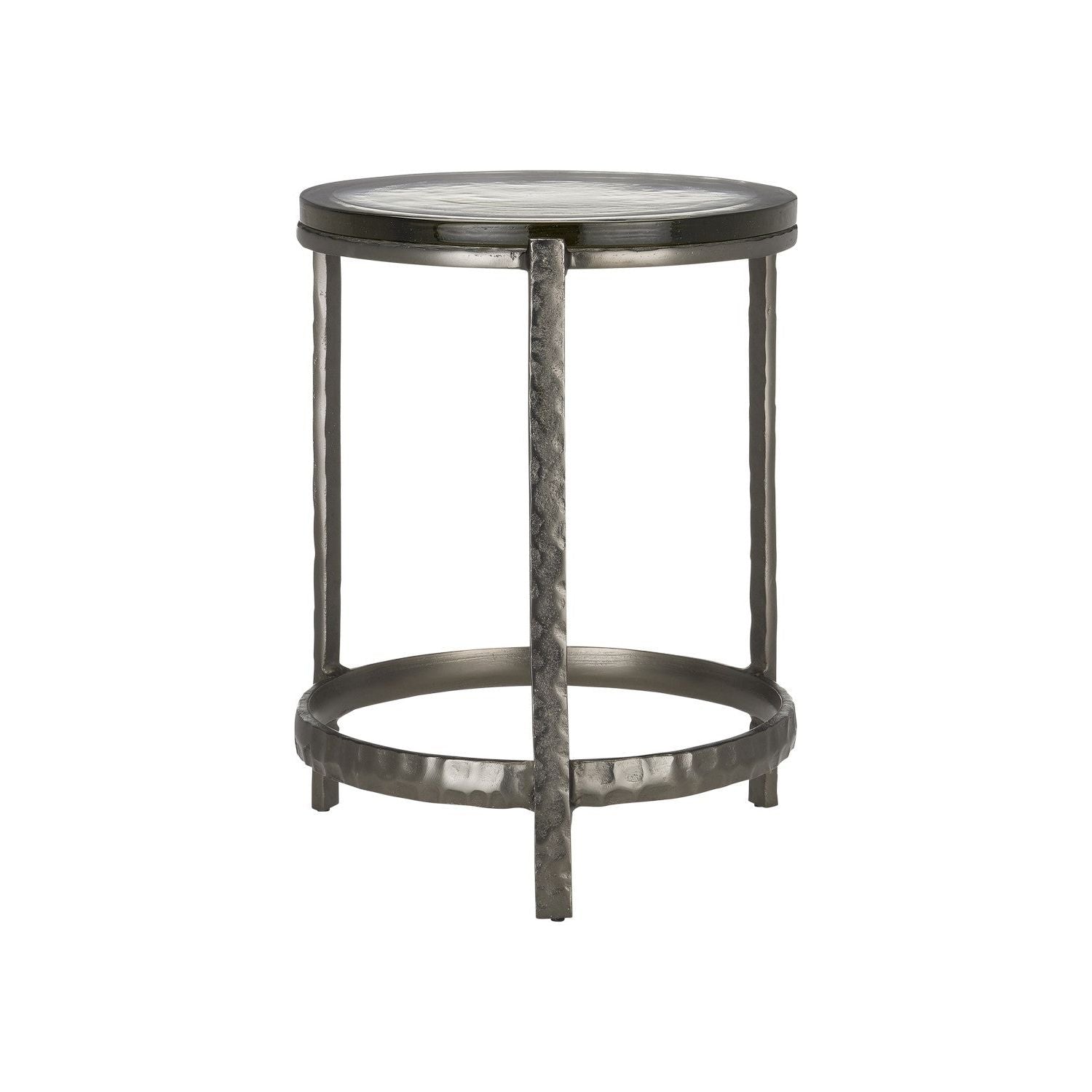 Currey and Company - 4000-0157 - Accent Table - Acea - Graphite/Clear