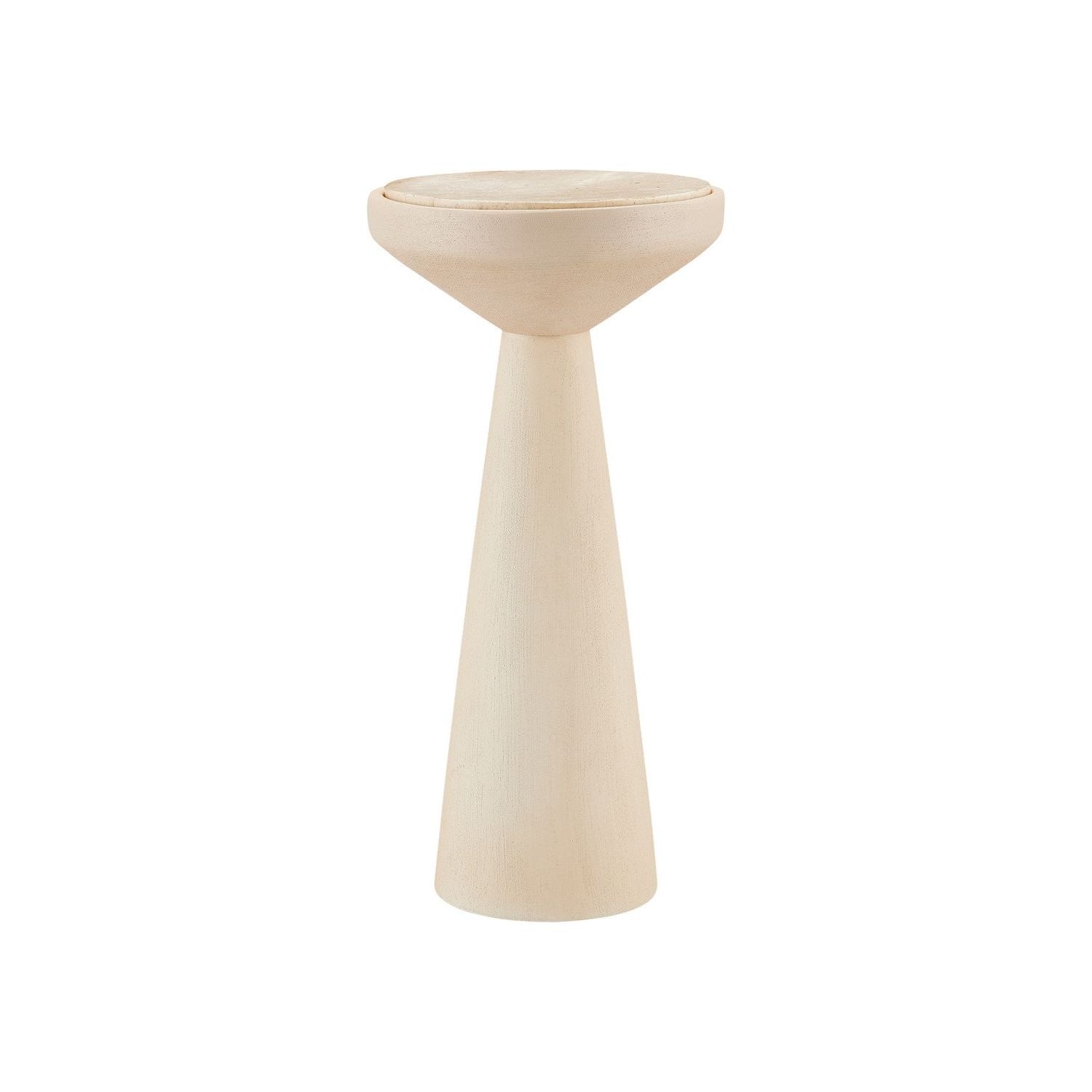 Currey and Company - 4000-0164 - Accent Table - Wren - Beige/Natural