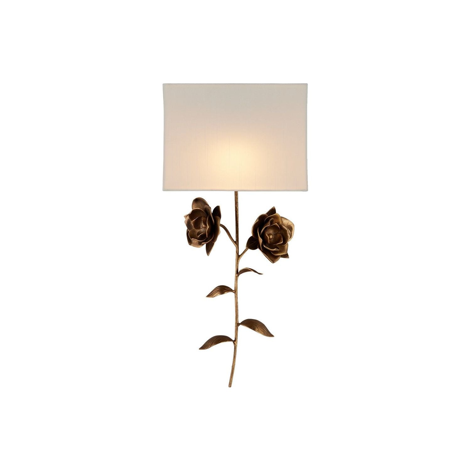 Currey and Company - 5900-0054 - One Light Wall Sconce - Rosabel - Antique Brass