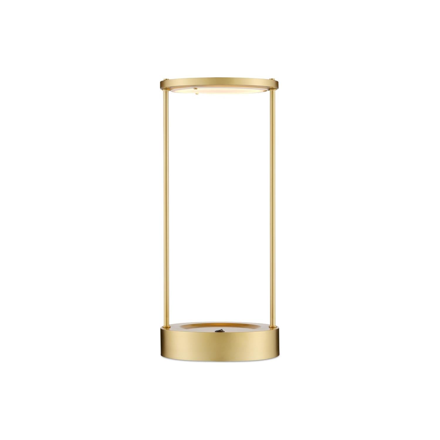 Currey and Company - 6000-0908 - One Light Table Lamp - Passavant - Brushed Brass