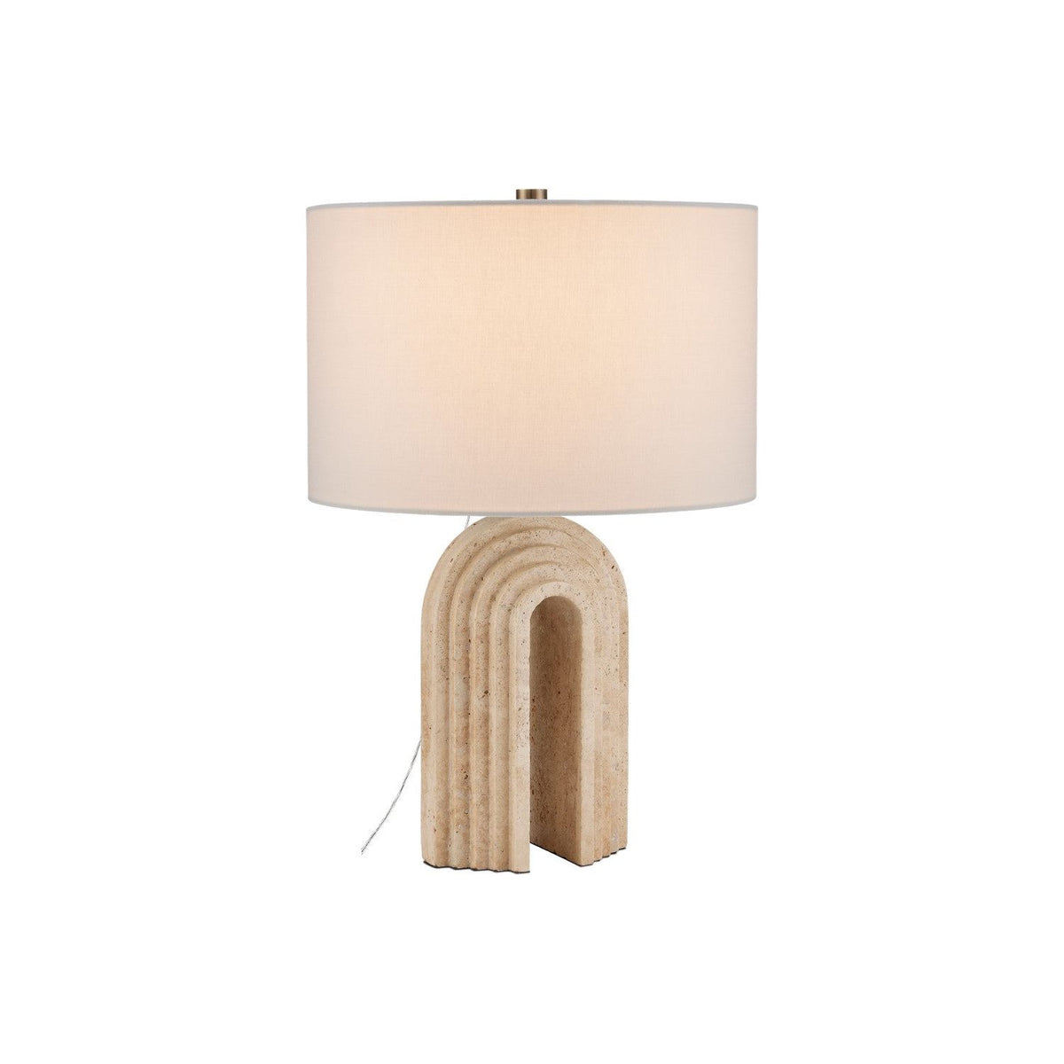 Currey and Company - 6000-0916 - One Light Table Lamp - Hippodrome - Natural