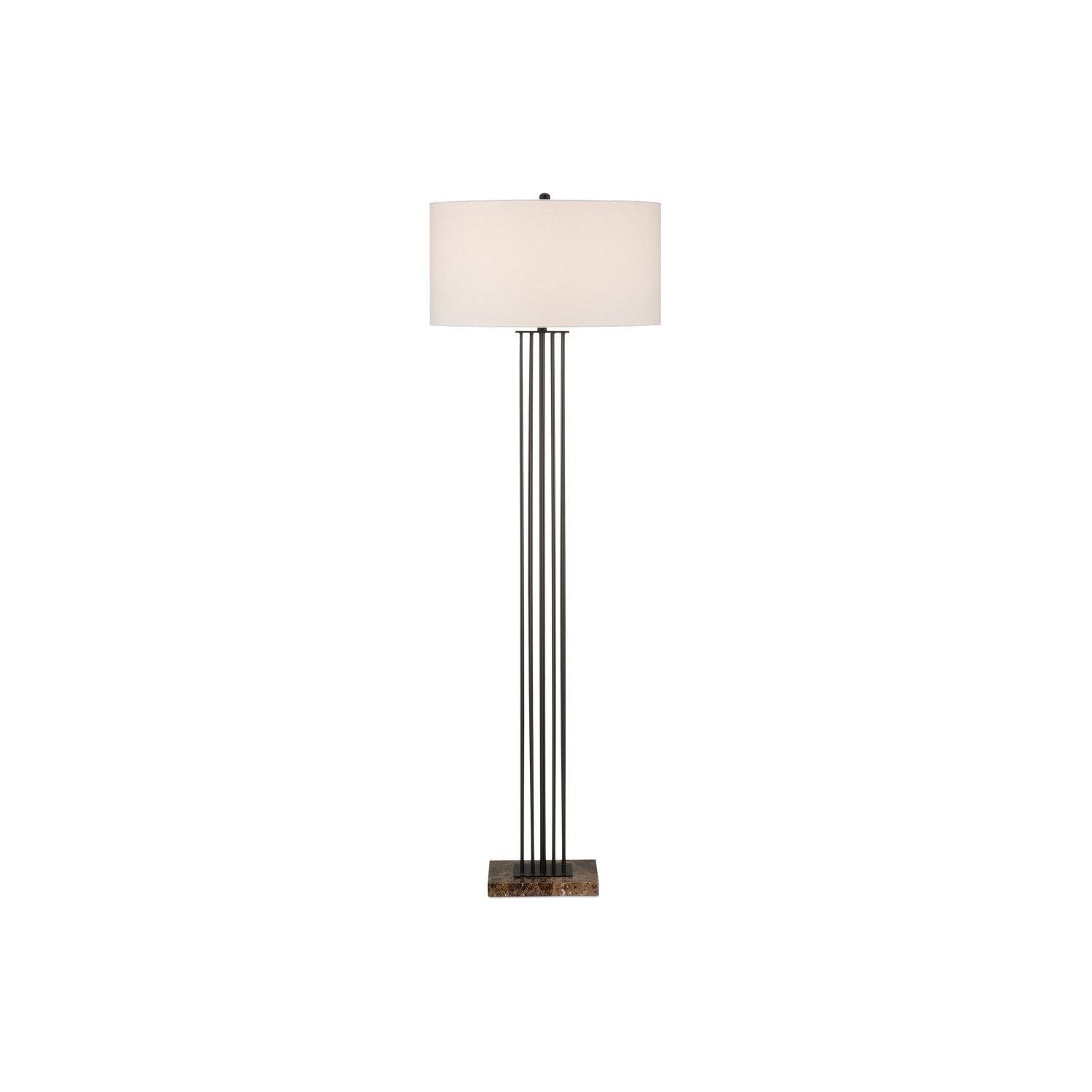 Currey and Company - 8000-0145 - One Light Floor Lamp - Prose - Bronze/Natural