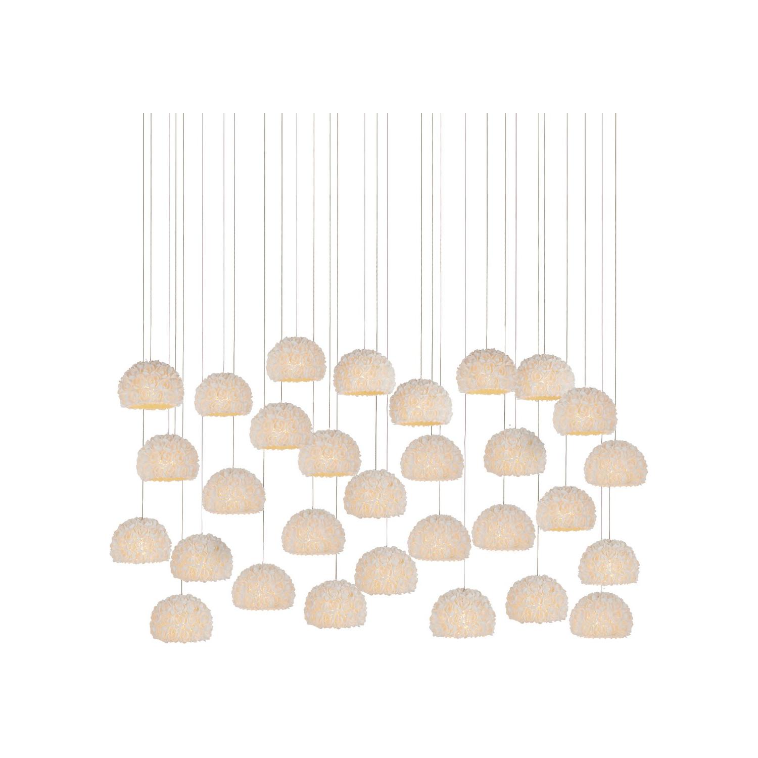 Currey and Company - 9000-1182 - 30 Light Pendant - Virtu - Natural