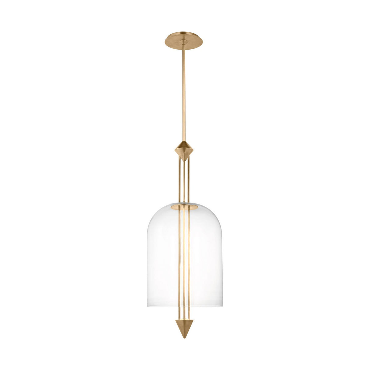 Visual Comfort Modern - SLPD31627CNB - LED Pendant - Cathedral - Natural Brass