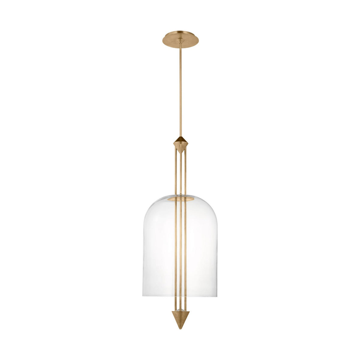 Visual Comfort Modern - SLPD31727CNB - LED Pendant - Cathedral - Natural Brass