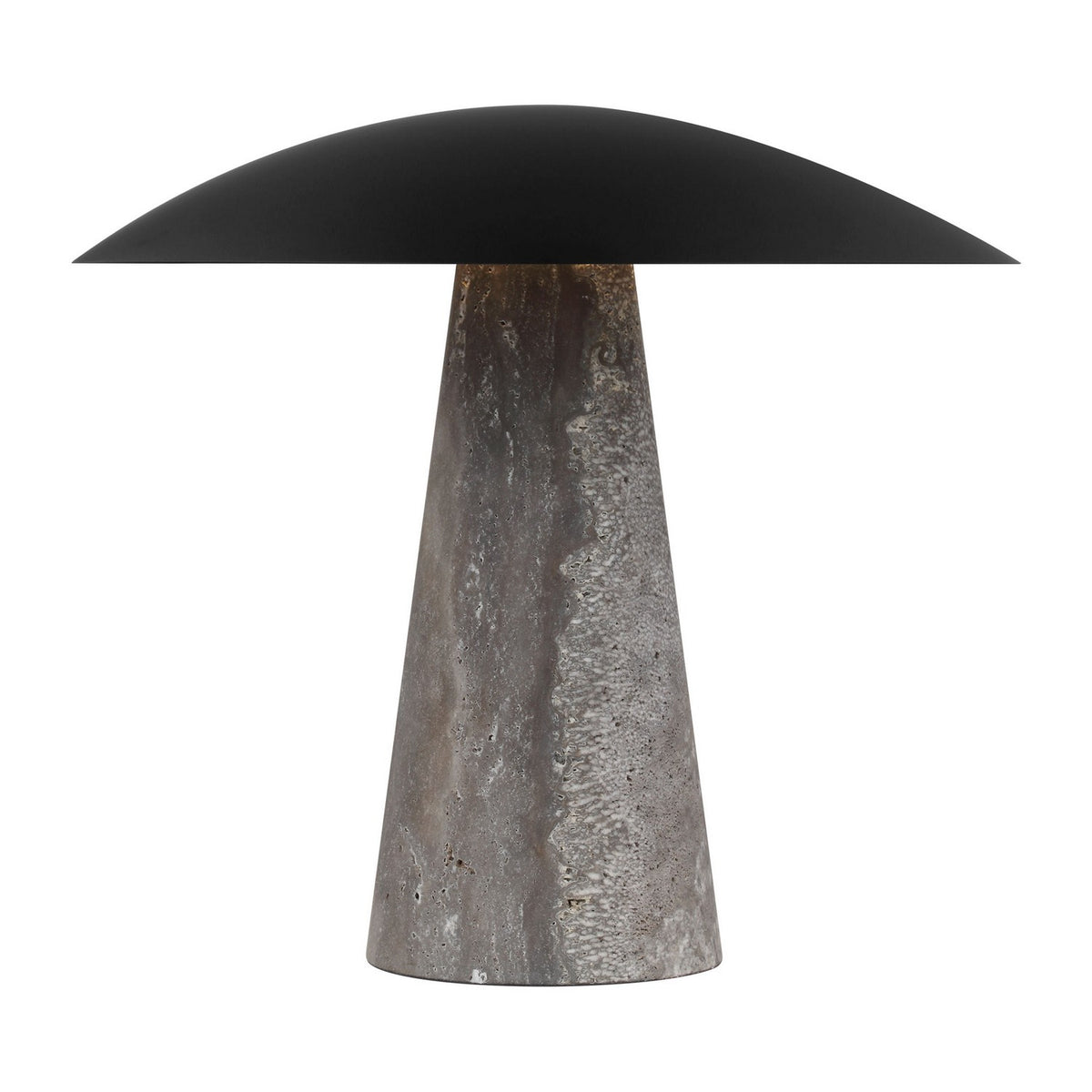 Visual Comfort Modern - SLTB34327BZ/DT - LED Table Lamp - Aegis - Dark Bronze/Dark Travertine