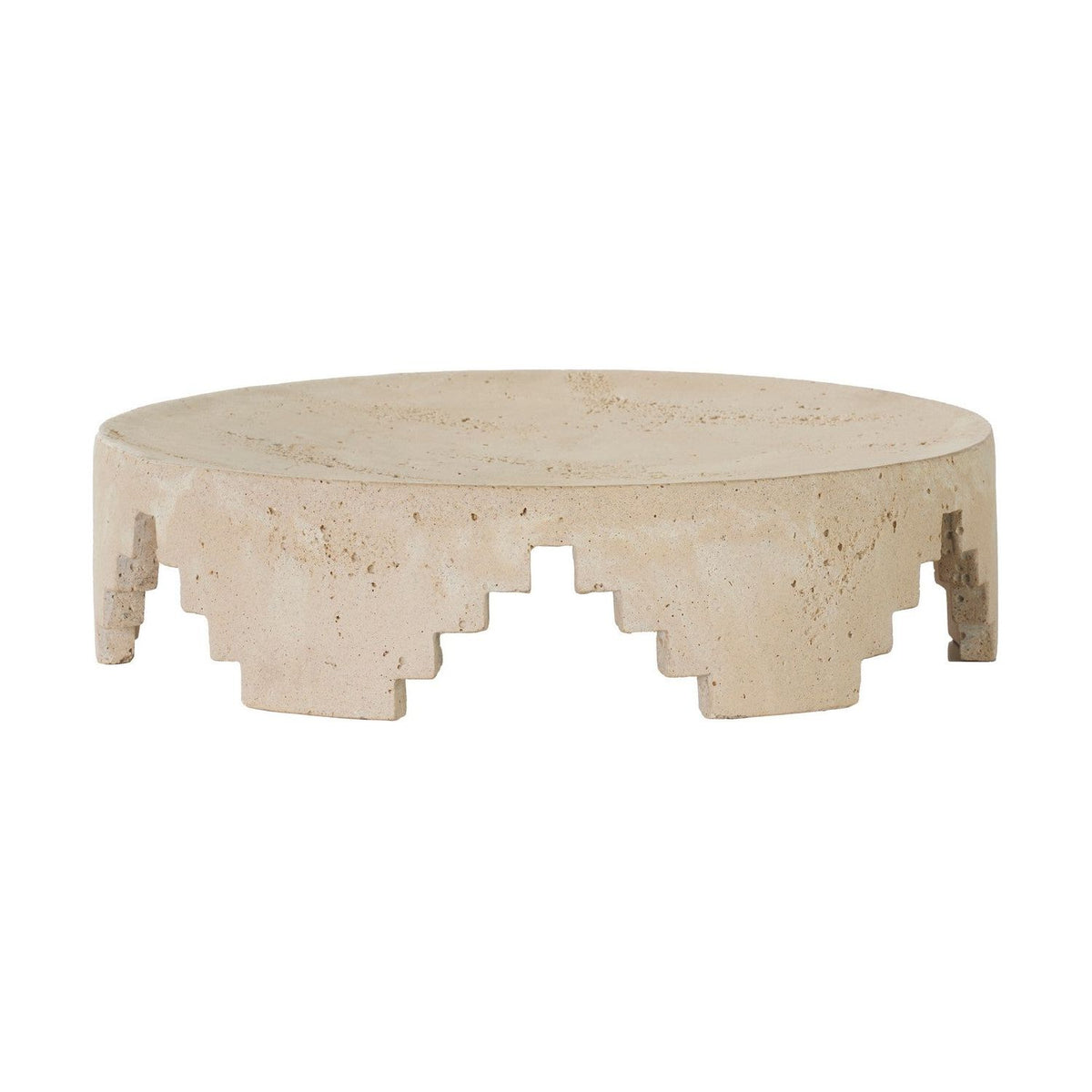 Arteriors - ATC07 - Centerpiece - Cornwall - Faux Travertine