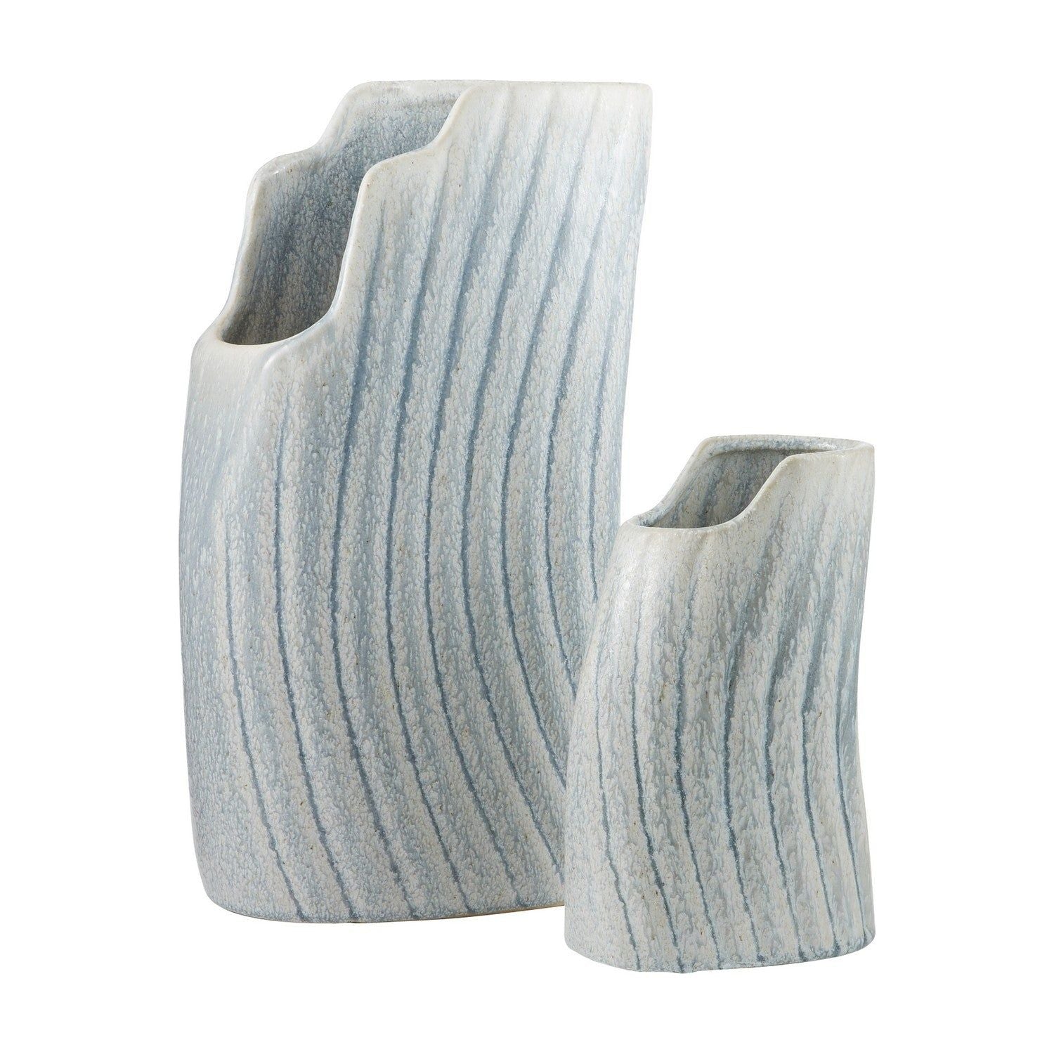 Arteriors - AVC11 - Vases, Set of 2 - Casio - Icy Morn