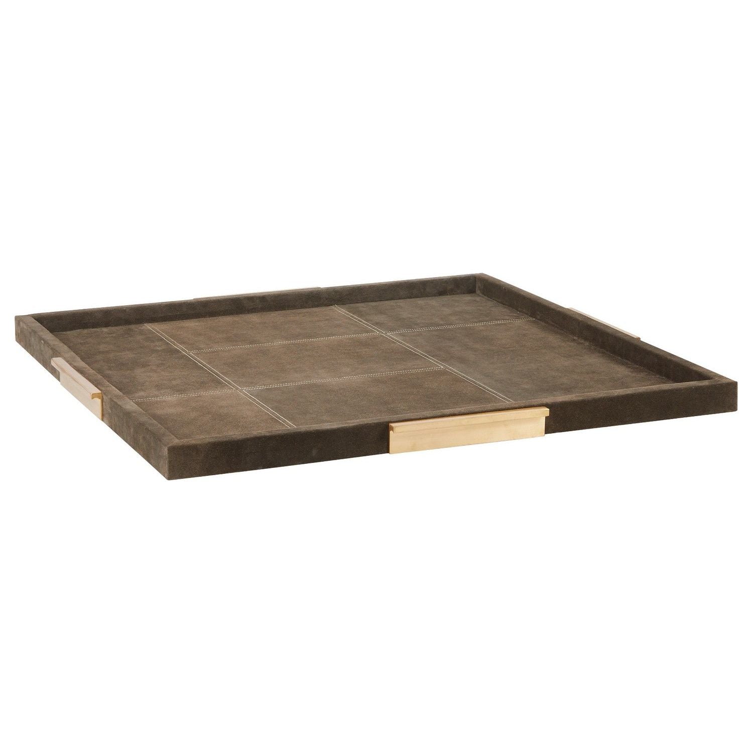 Arteriors - AYI07 - Tray - Dillard - Moss Gray/Antique Brass