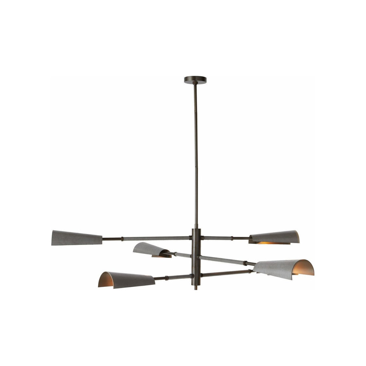 Arteriors - DLC26 - LED Chandelier - Estevan - English Bronze/Graphite