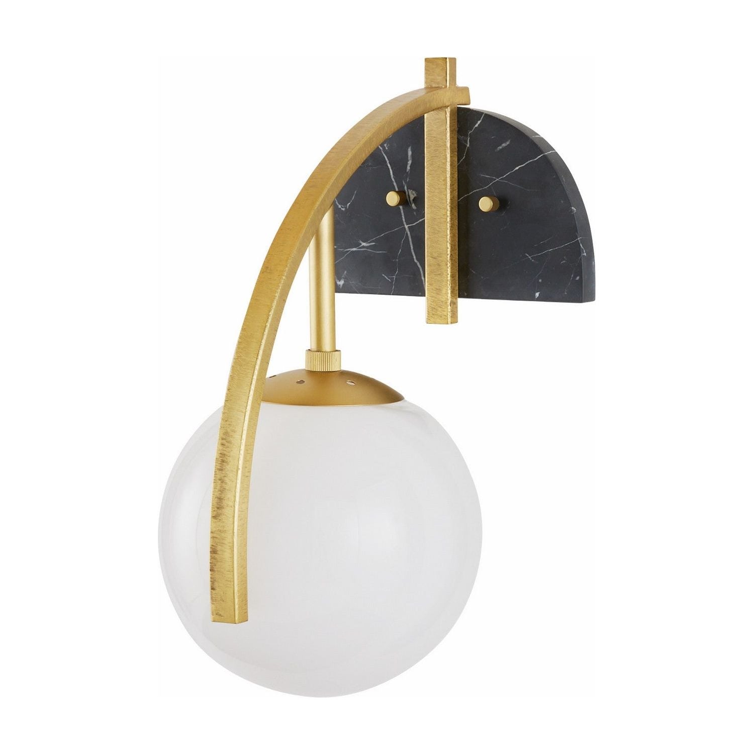 Arteriors - DWC36 - One Light Wall Sconce - Dipper - Opal/Antique Brass/Black