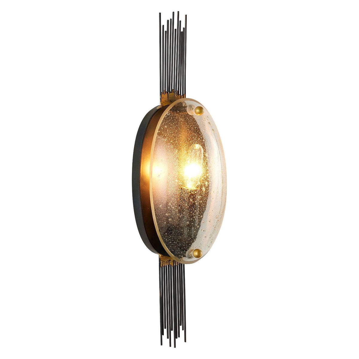 Arteriors - DWI16 - One Light Wall Sconce - Ernest - Clear/Natural/Antique Brass