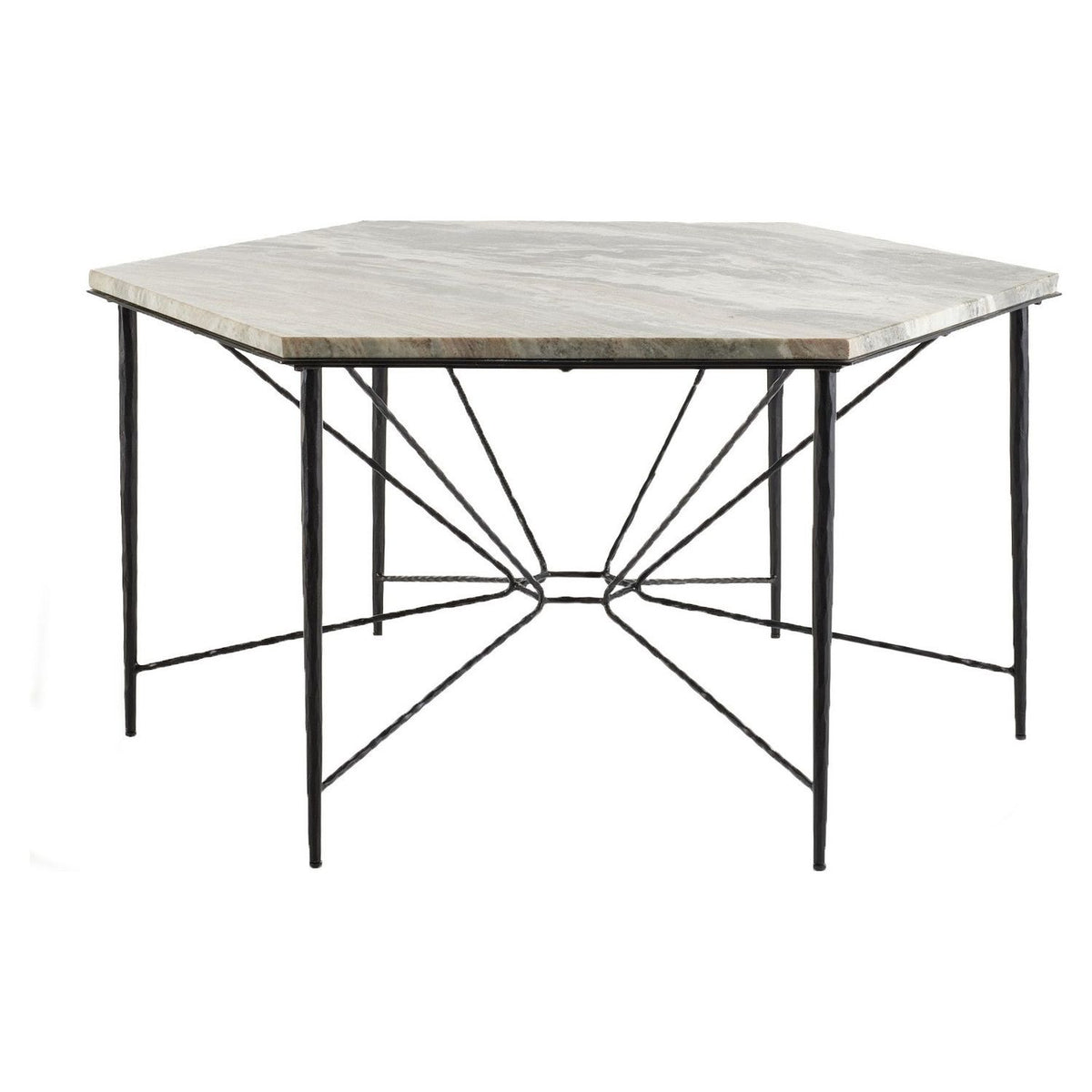 Arteriors - FDI03 - Dining Table - Estrella - Toronto/Blackened Iron