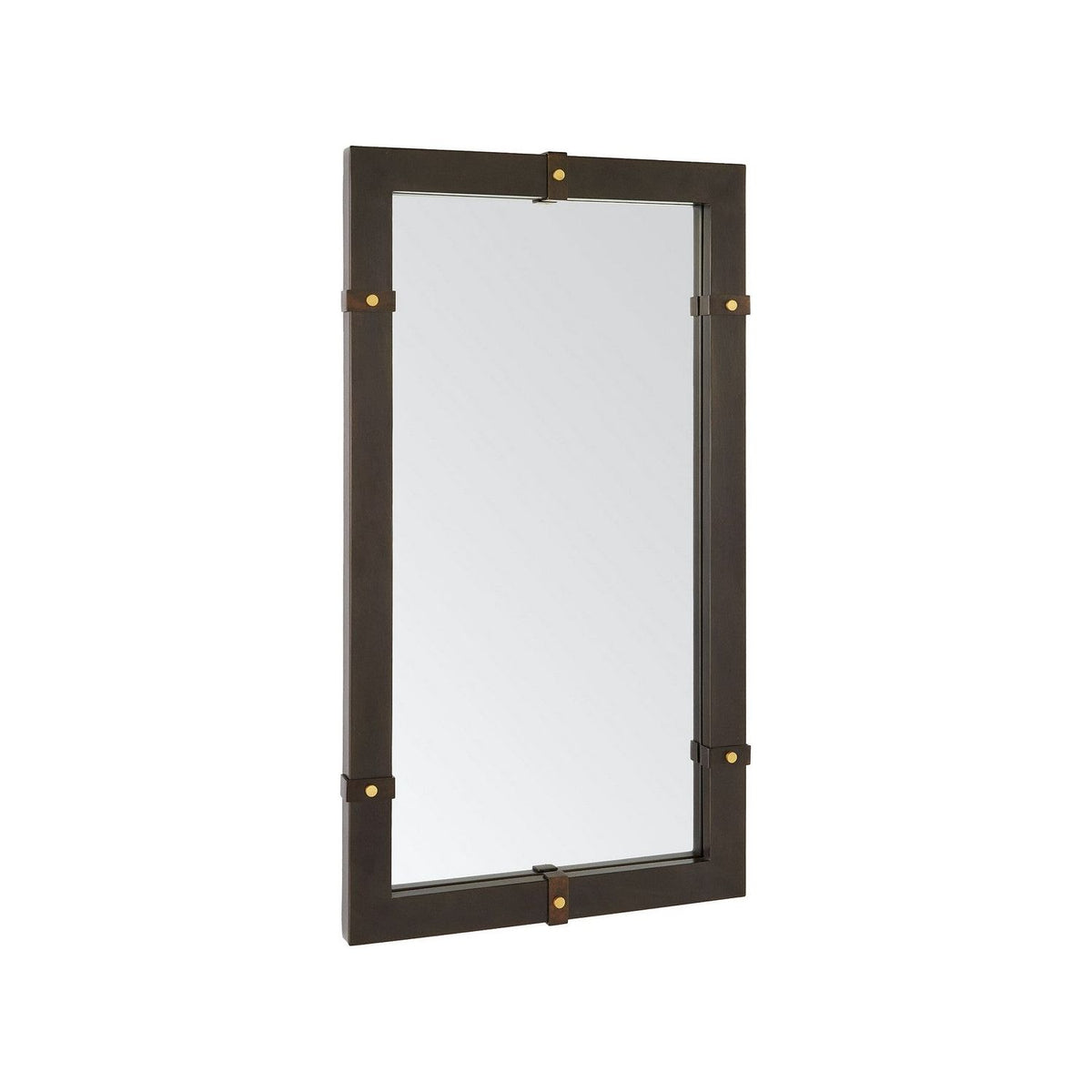 Arteriors - WMC02 - Mirror - Cambridge - English Bronze/Antique Brass/Plain