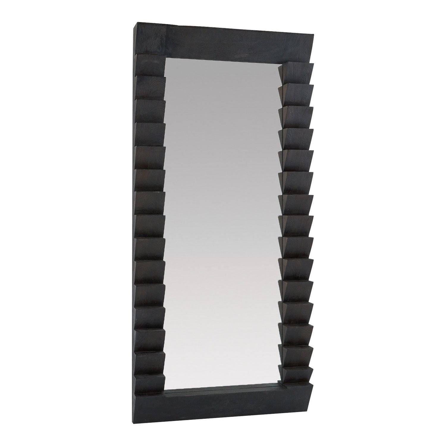 Arteriors - WMI38 - Floor Mirror - Elkins - Ebony/Plain