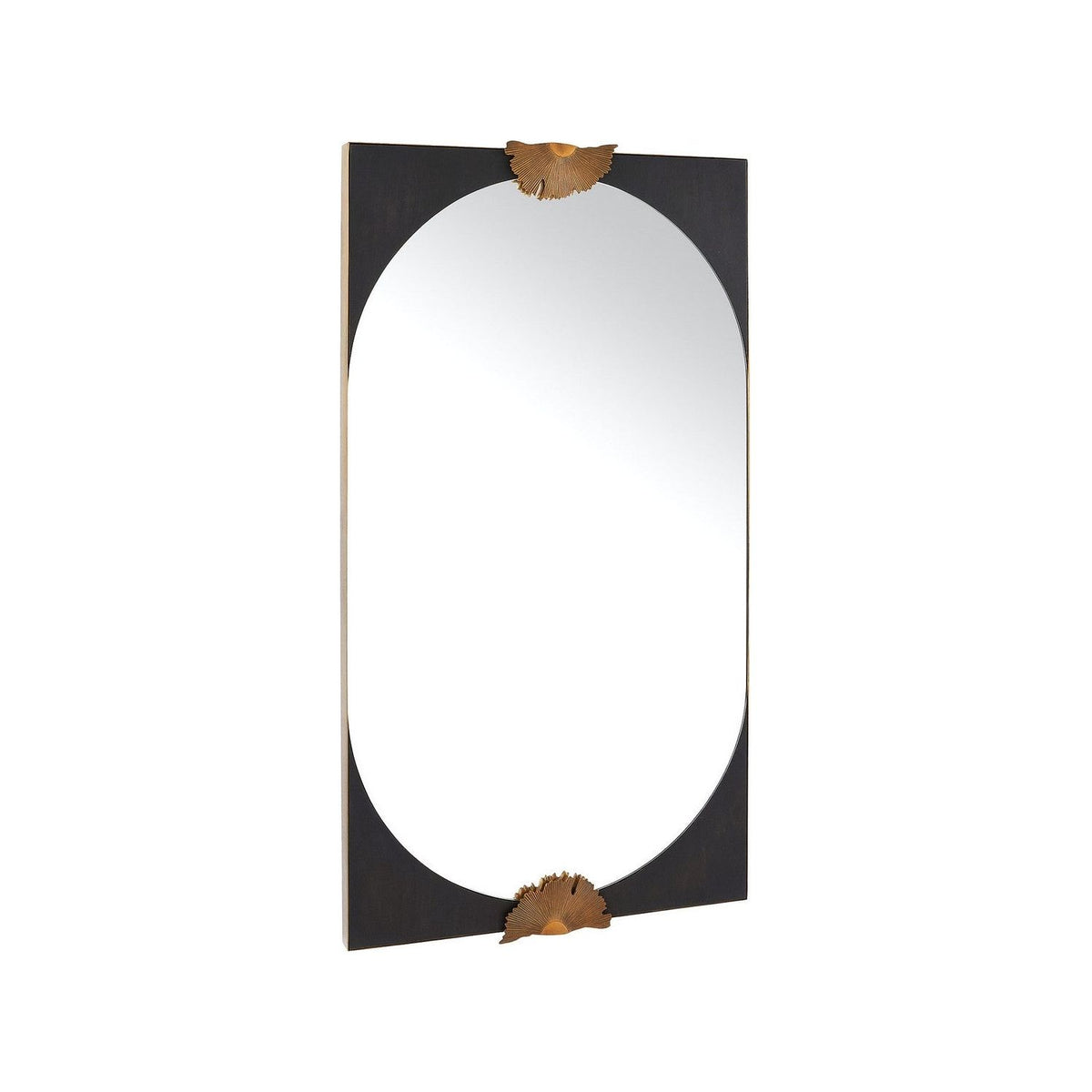 Arteriors - WMI44 - Mirror - Envy - Antique Brass/Ebony/Antique Brass