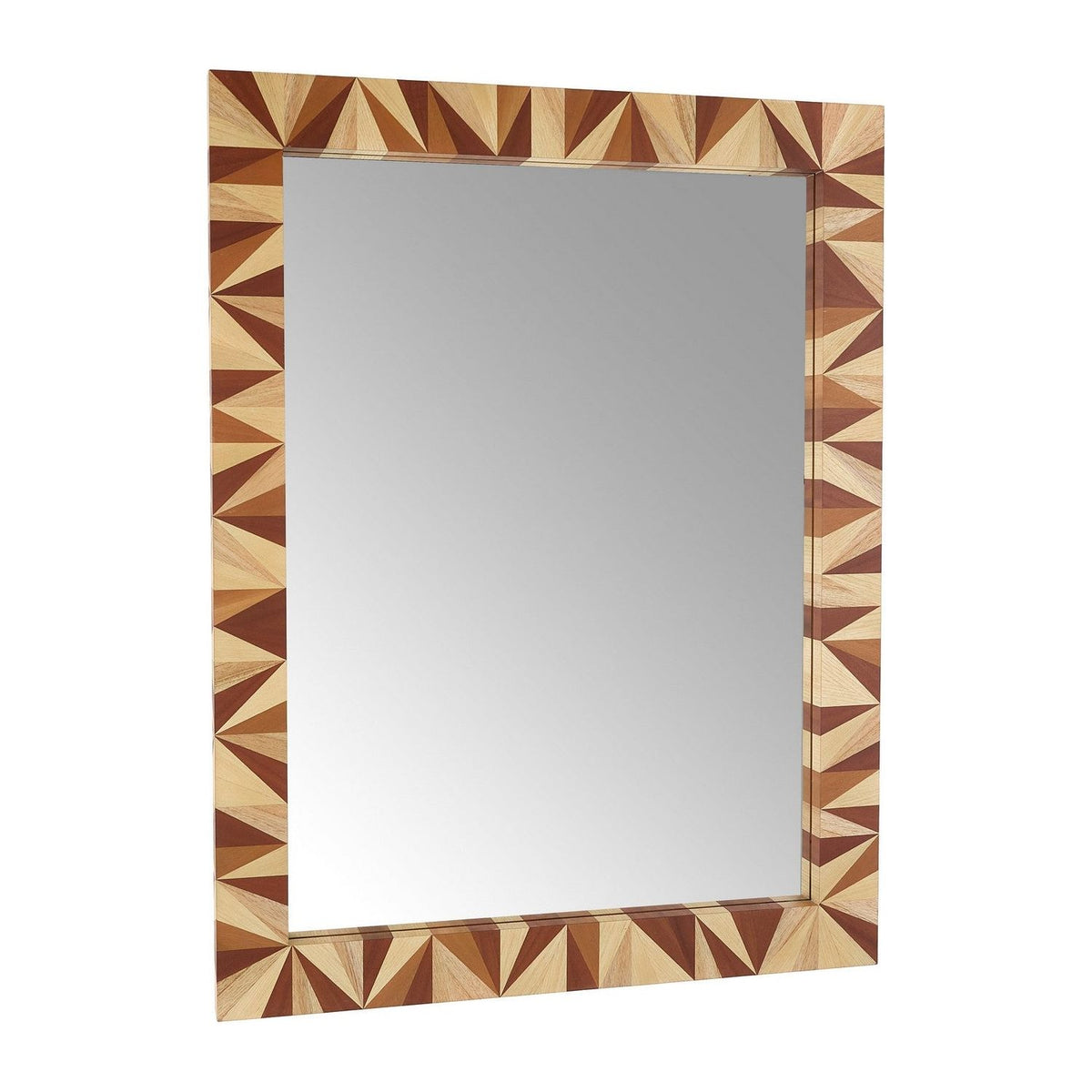 Arteriors - WMS04 - Mirror - Calico - Blonde Straw Marquetry/Plain