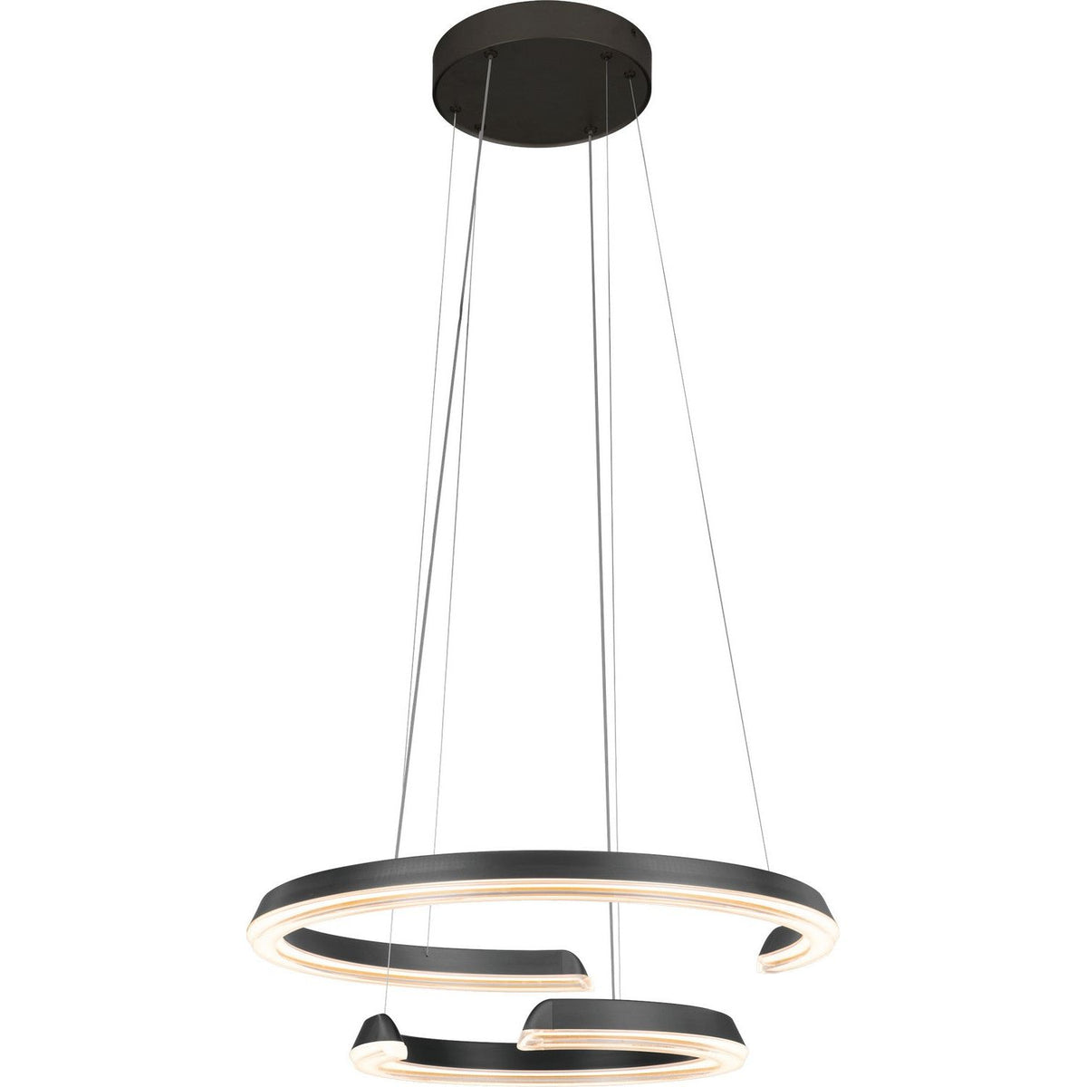 PageOne - PP121825-SDG - LED Pendant - Solaire - Satin Dark Gray