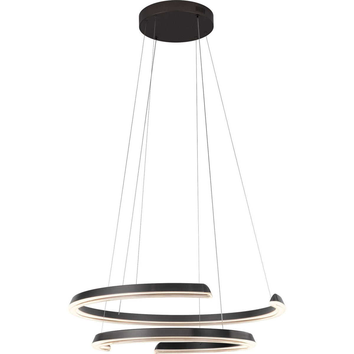 PageOne - PP121826-SDG - LED Pendant - Solaire - Satin Dark Gray