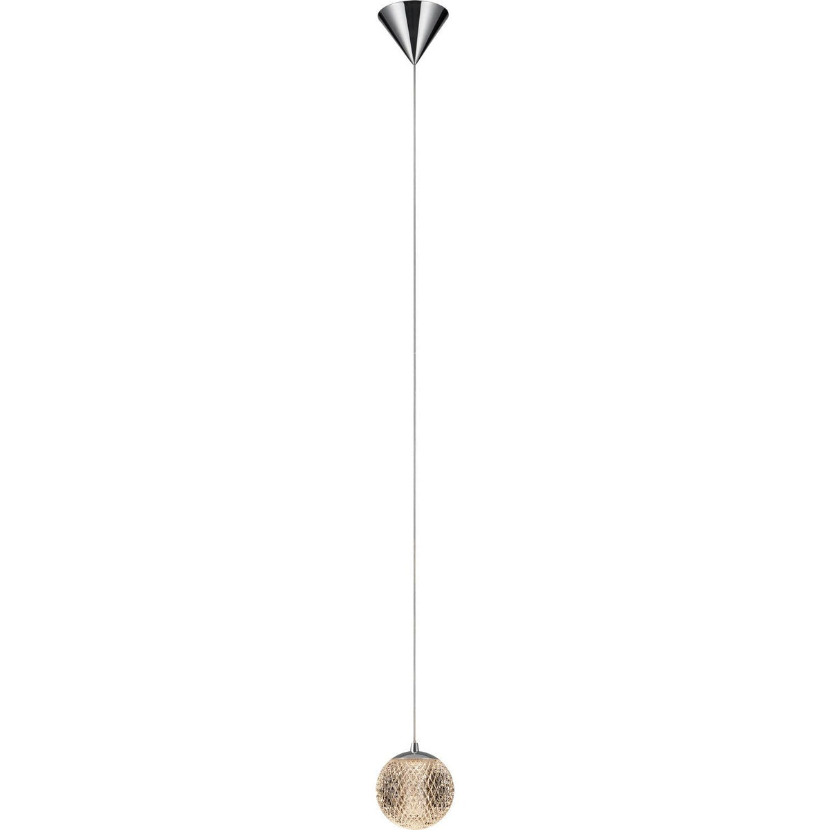 PageOne - PP121970-CM - LED Pendant - Meissa - Chrome