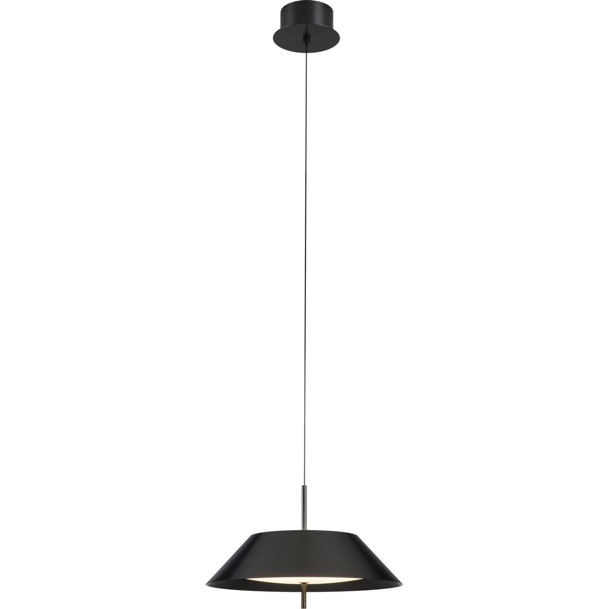 PageOne - PP121975-SDG - LED Pendant - Elena - Satin Dark Gray