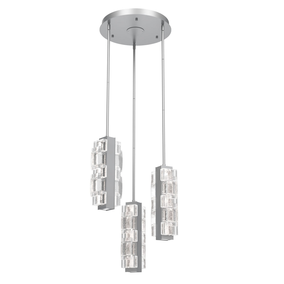 Hammerton Studio - CHB0087-03-CS-TE-001-L2 - LED Pendant - Tessera - Classic Silver