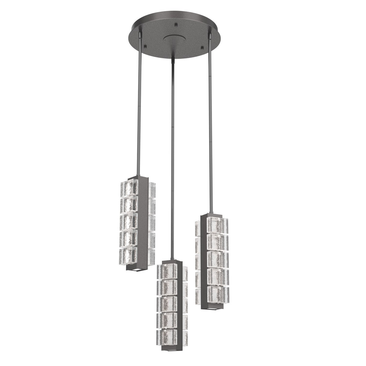 Hammerton Studio - CHB0087-03-GP-TP-001-L2 - LED Pendant - Tessera - Graphite