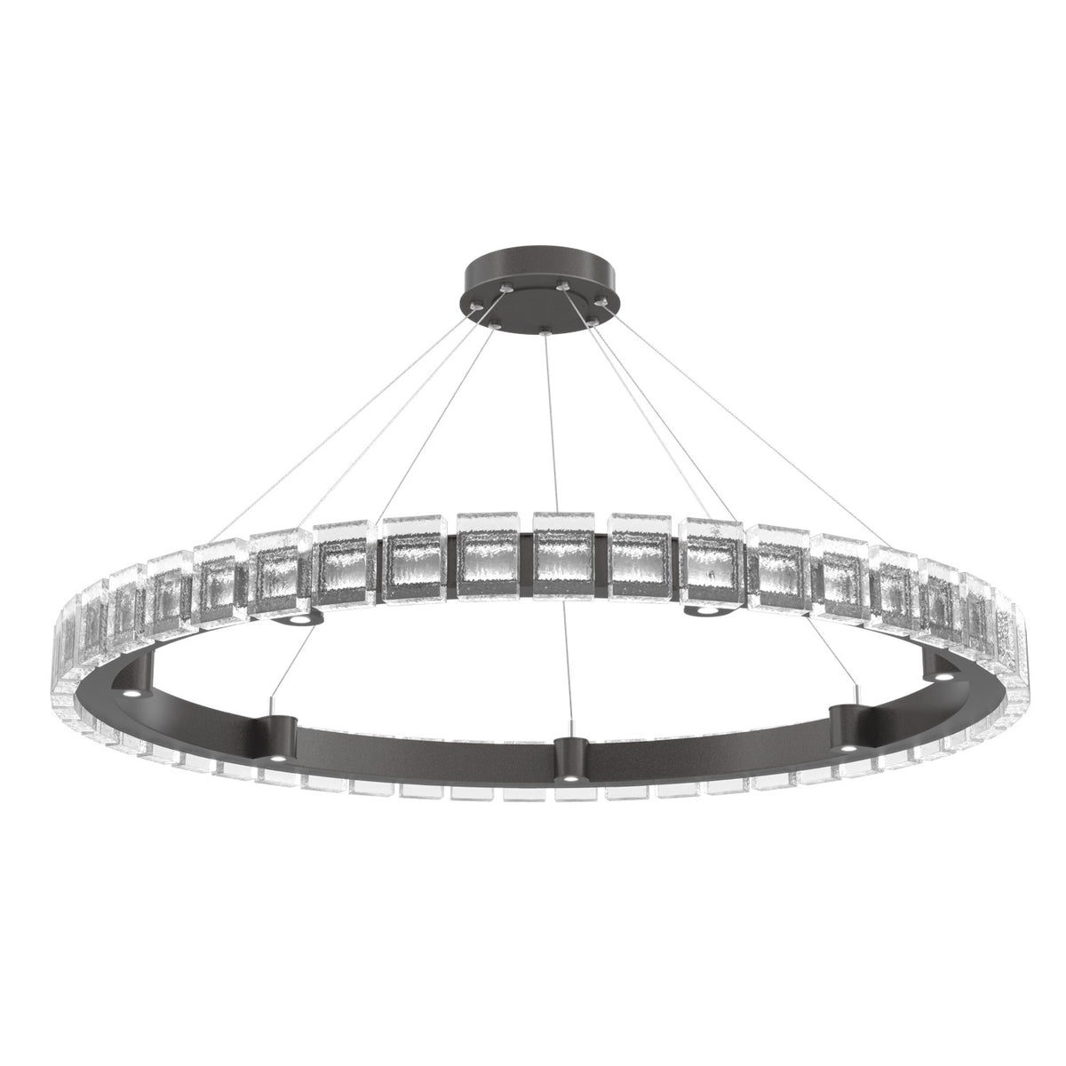 Hammerton Studio - CHB0087-50-GP-TP-CA1-L3 - LED Chandelier - Tessera - Graphite