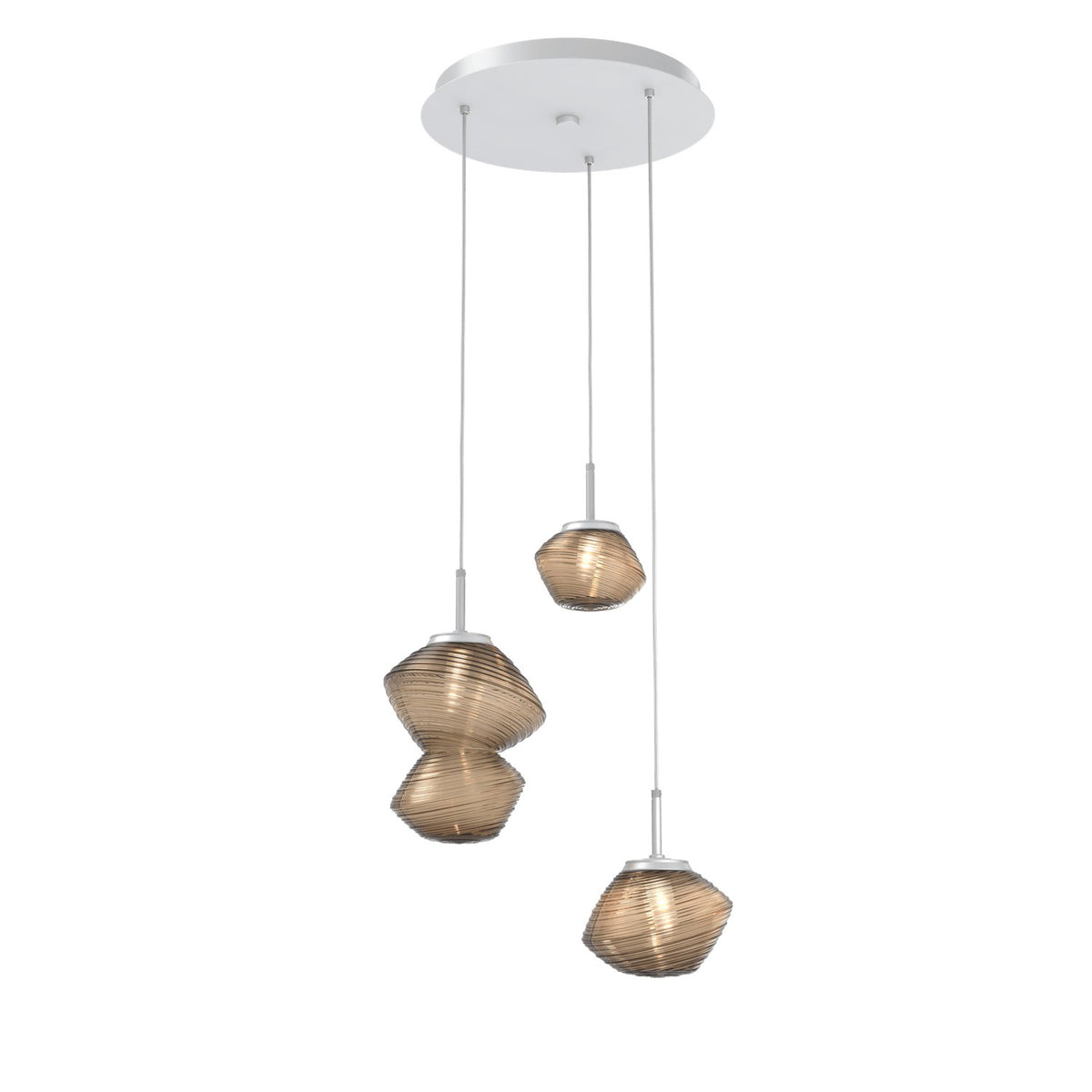 Hammerton Studio - CHB0089-03-CS-B-C01-L1 - LED Pendant - Mesa - Classic Silver