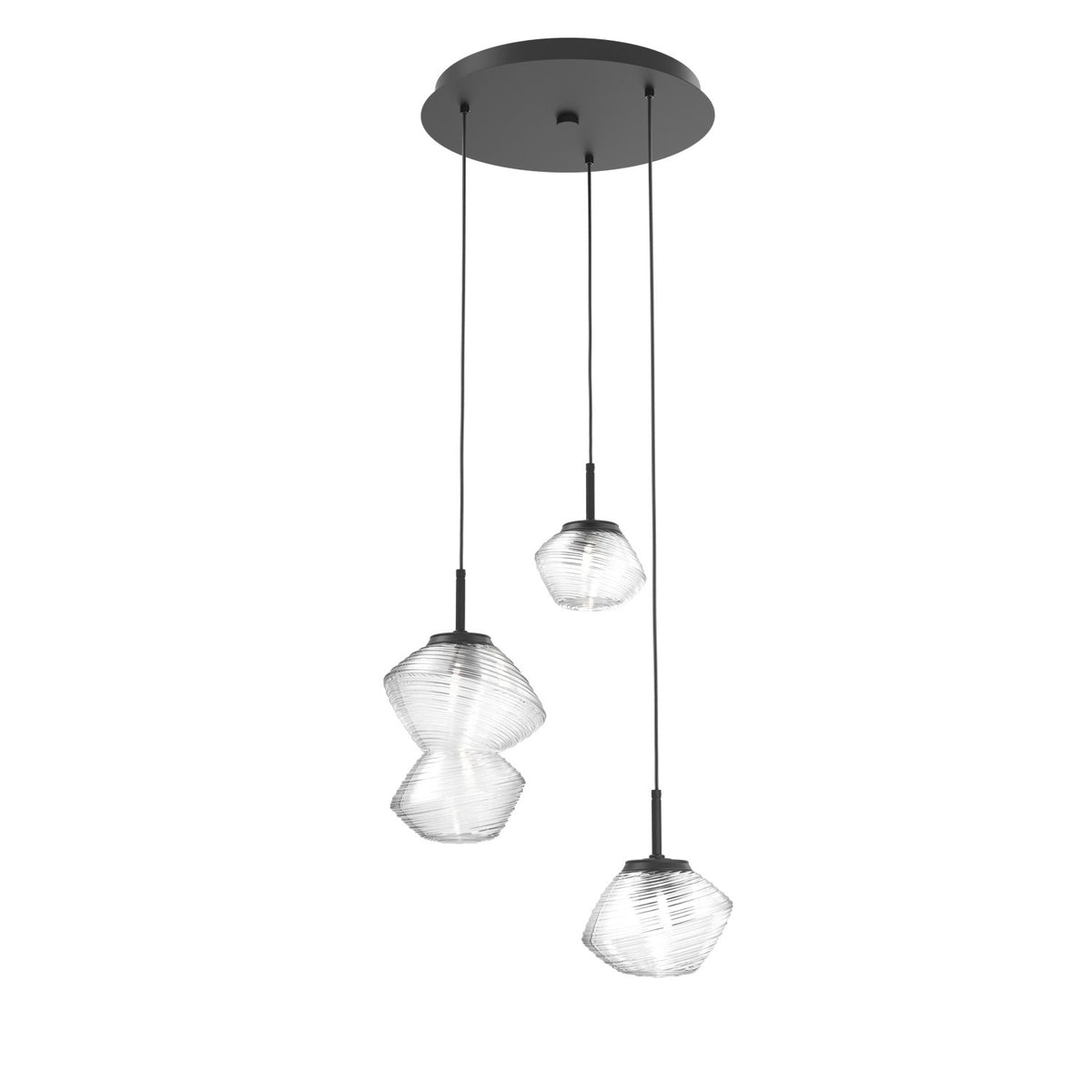 Hammerton Studio - CHB0089-03-MB-C-C01-L3 - LED Pendant - Mesa - Matte Black