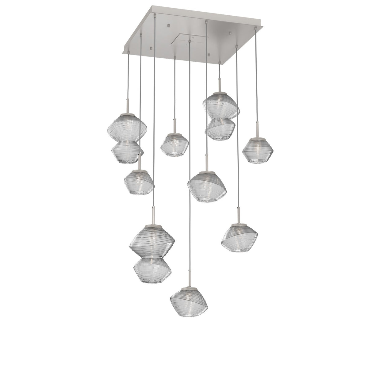 Hammerton Studio - CHB0089-09-BS-C-C01-L1 - LED Chandelier - Mesa - Beige Silver