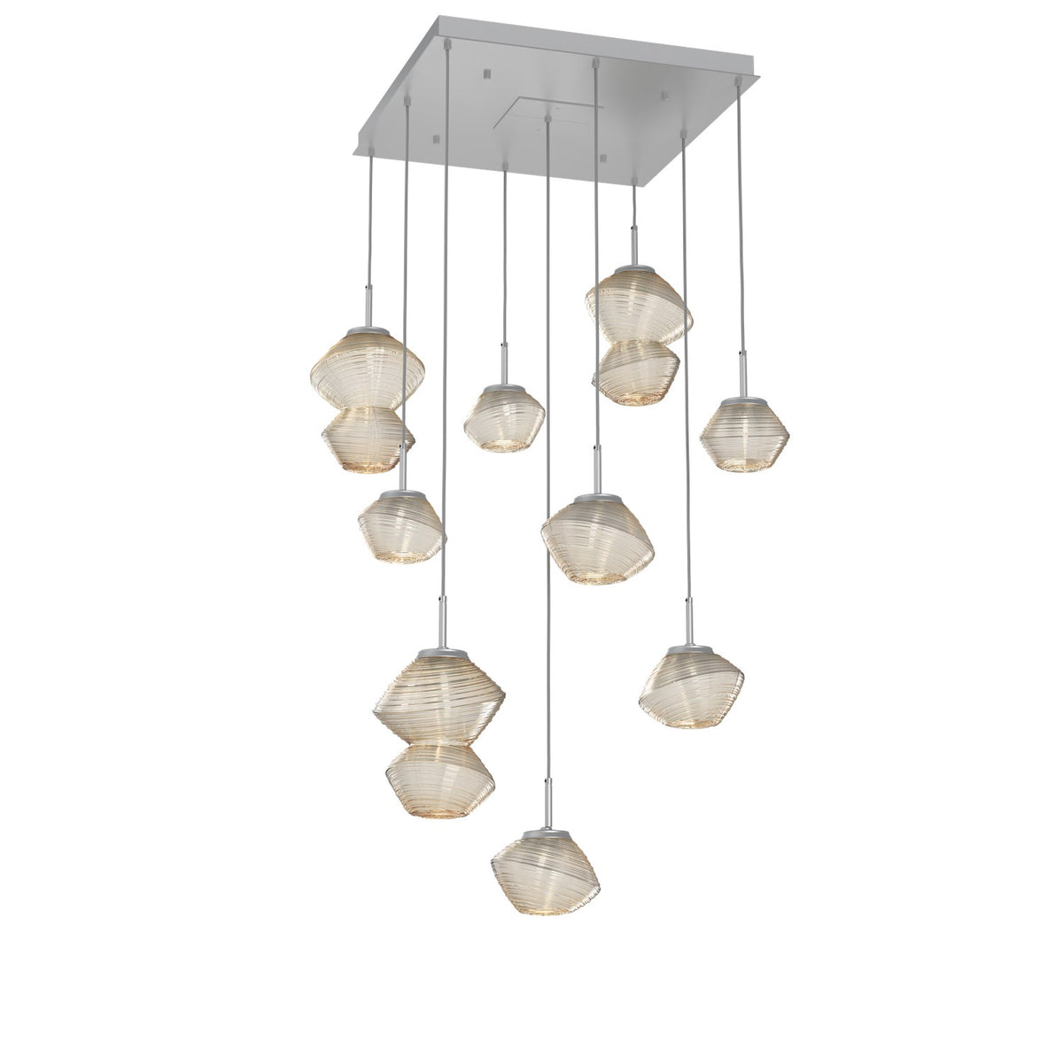 Hammerton Studio - CHB0089-09-CS-A-C01-L3 - LED Chandelier - Mesa - Classic Silver