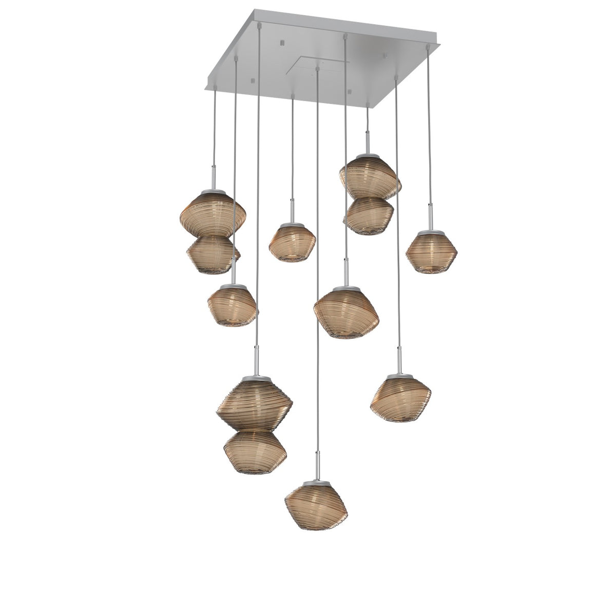 Hammerton Studio - CHB0089-09-CS-B-C01-L1 - LED Chandelier - Mesa - Classic Silver