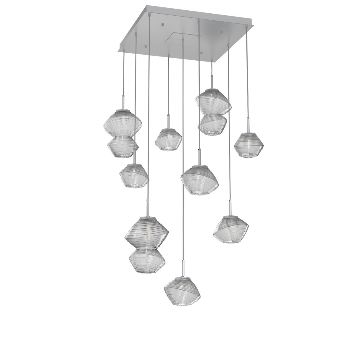 Hammerton Studio - CHB0089-09-CS-C-C01-L3 - LED Chandelier - Mesa - Classic Silver