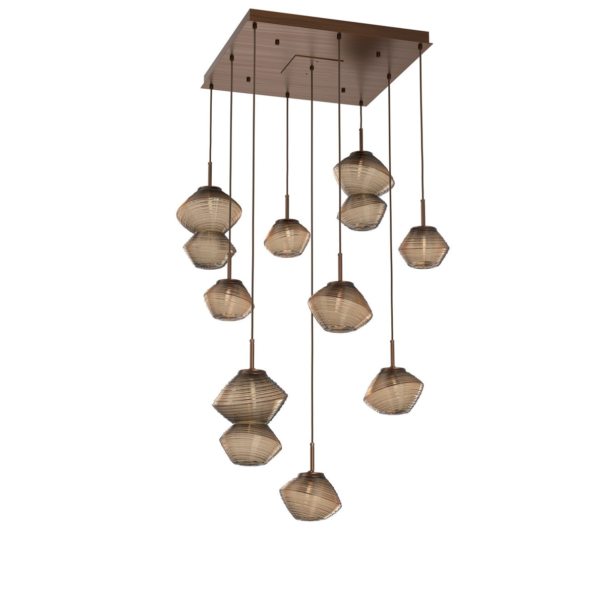 Hammerton Studio - CHB0089-09-RB-B-C01-L1 - LED Chandelier - Mesa - Oil Rubbed Bronze