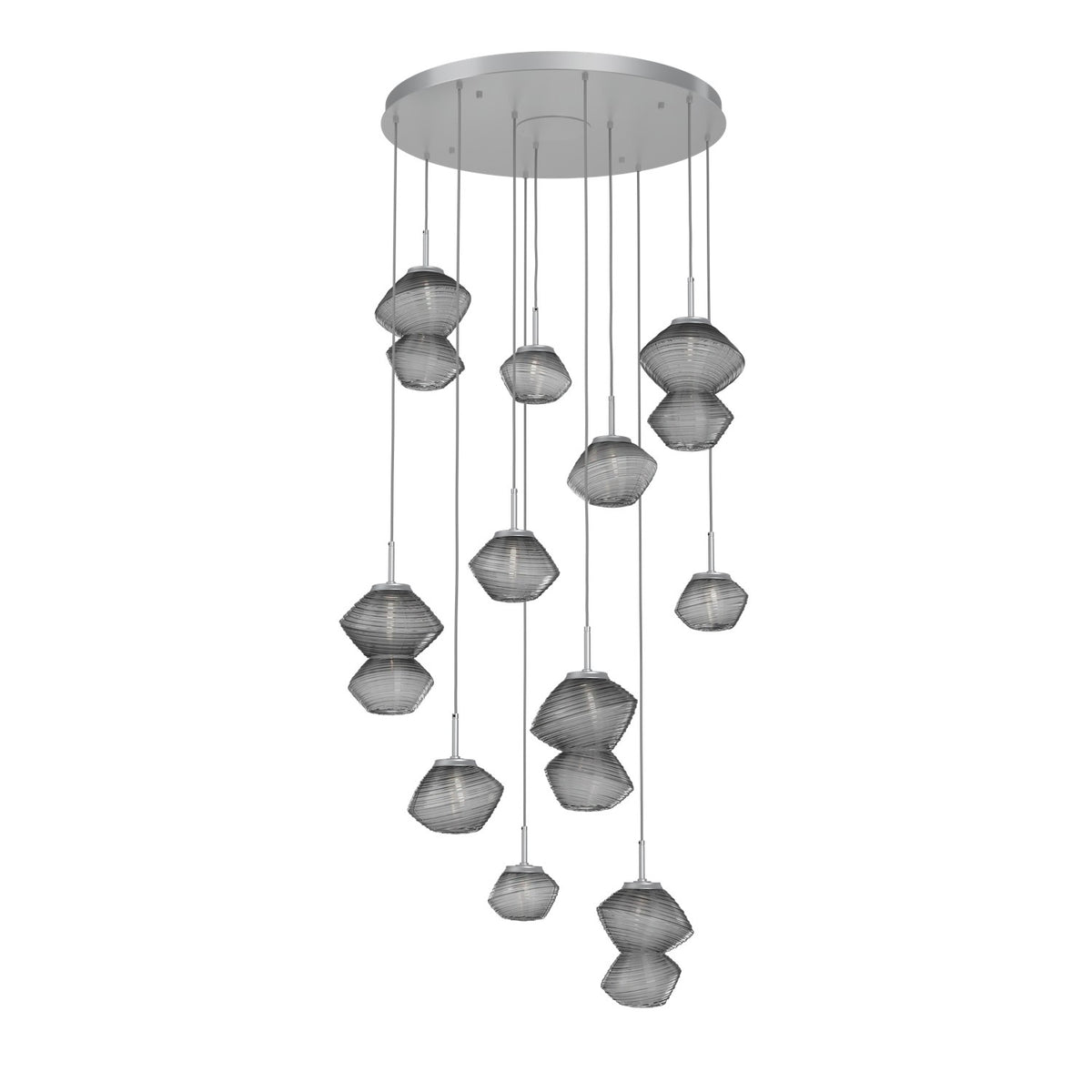 Hammerton Studio - CHB0089-11-CS-S-C01-L3 - LED Chandelier - Mesa - Classic Silver