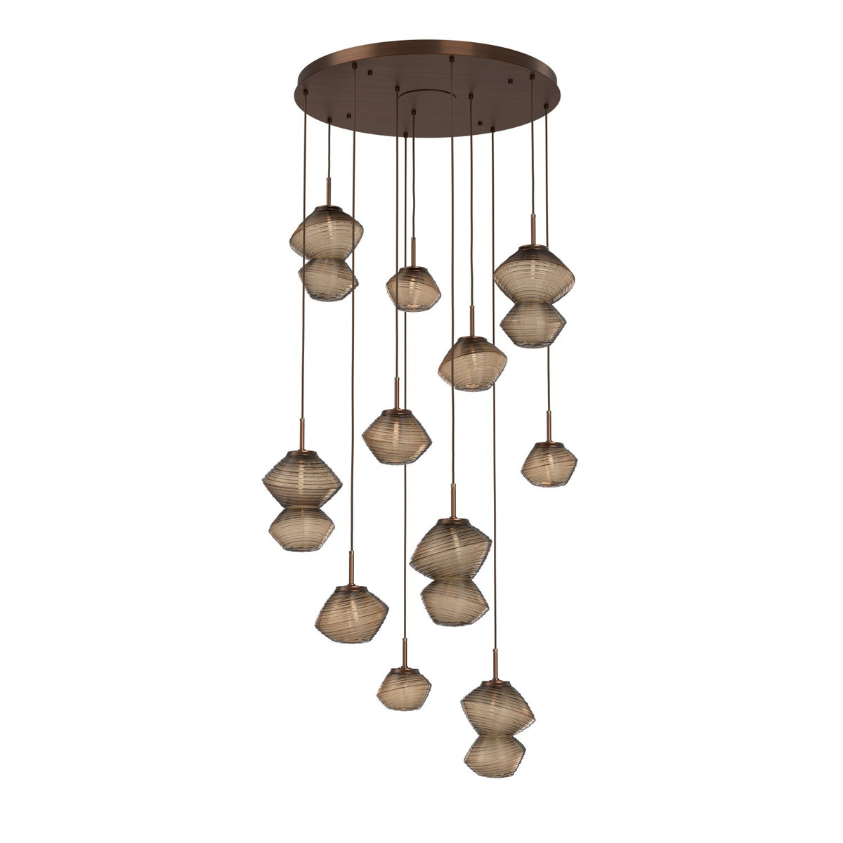 Hammerton Studio - CHB0089-11-RB-B-C01-L3 - LED Chandelier - Mesa - Oil Rubbed Bronze