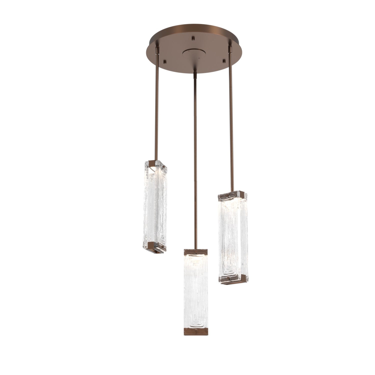 Hammerton Studio - CHB0090-03-BB-TL-001-L1 - LED Pendant - Tabulo - Burnished Bronze