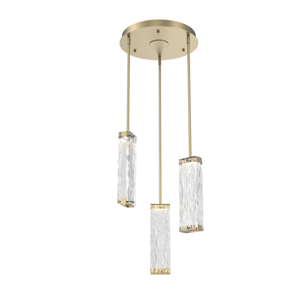 Hammerton Studio - CHB0090-03-GB-TT-001-L1 - LED Pendant - Tabulo - Gilded Brass